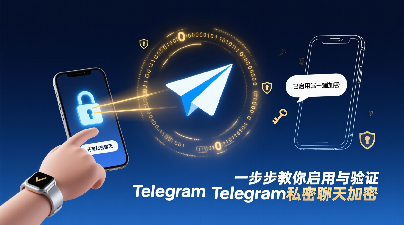 一步步教你启用与验证Telegram私密聊天加密