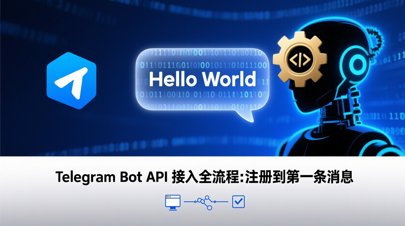 Telegram Bot API 接入全流程：注册到第一条消息